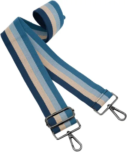 Vista 86 de ZOOEASS Hebillas de níquel Correa ancha para el hombro ajustable de repuesto para cinturón de pistola, hebilla de guitarra estilo bandolera