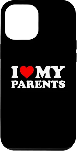 Vista 26 de I Love My Parents - Red Heart Case for iPhone 16