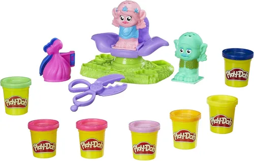 Vista 2 de Play-Doh Dreamworks Trolls Press 'N Style Salon