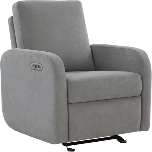 Vista 16 de Nurture& El sillón reclinable Porto Power Glider para guardería Carbón