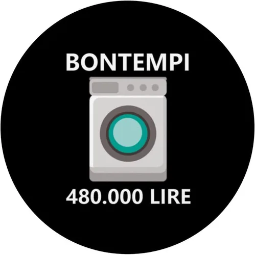 Vista 3 de Magnotta 480000 Lire Tribute Joke Lavadora PopSockets intercambiables PopGrip