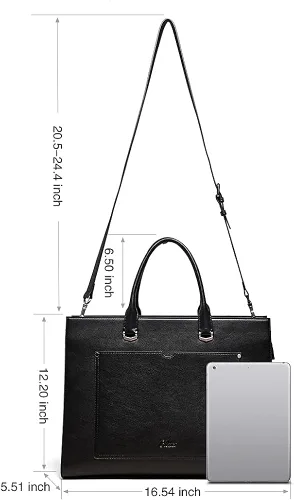 Vista 4 de CLUCI Maletín para mujer con cartera