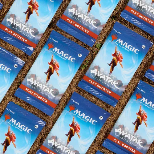 Vista 4 de Magic: The Gathering Avatar: The Last Airbender Play Booster Box 30 paquetes Juego de cartas coleccionables