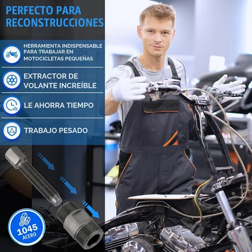 Vista 5 de Valchoose Magneto Flywheel Puller, 2in1, 24mm&27mm, 1 Pack