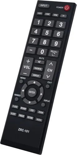 Vista 2 de ZRC-101 - Mando a distancia reemplazado para Insignia TV NS-LCD37-09 NS-LCD42HD-09 NS-LCD15-09 NS-LCD19-09 NS-LCD22-09 NS-LCD26-09 NS-LCD32-09