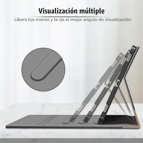 Vista 3 de Fintie Funda Portafolio para Samsung Galaxy Tab S8 Plus/S7 FE/S7 Plus 12.4