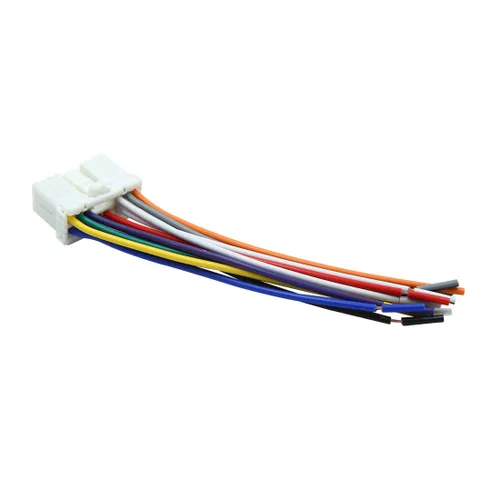 Vista 2 de uxcell DC 12 V 14 Pin coche masculino DVD Radio arnés adaptador cable conector para Subaru