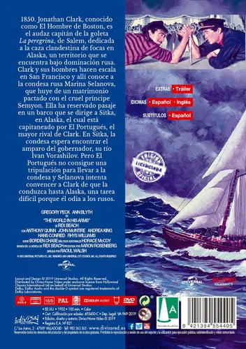 Vista 2 de The World in His Arms - El mundo en sus manos (Non USA Format)