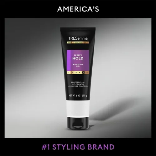 Vista 6 de TRESemme Gel para el cabello, paquete de 4 unidades Mega Control, control de encrespamiento 24 horas + reparación de queratina, máscara
