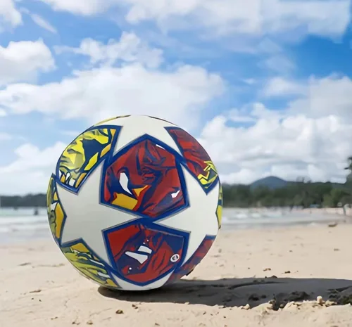 Vista 5 de Balón de fútbol de la liga, regalo de cumpleaños, tamaño 5, costuras sin costuras duraderas para escuela, graduación, aniversario, juventud, escuela