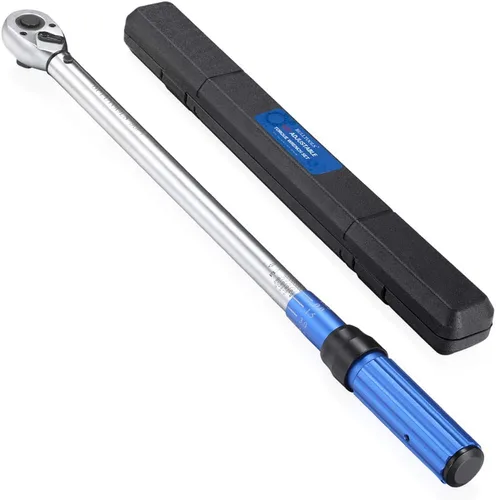 Vista 8 de BULLTOOLS Juego de llaves dinamométricas de clic de 1/2 pulgada, llave dinamométrica ajustable de 90 dientes de doble dirección con hebilla