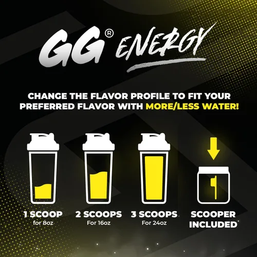 Vista 4 de Gamer Supps GG® Energy - CaseOh's Nuclear Bombsicle por CaseOh (100 porciones) - Energía de juego compatible con Keto y mezcla nootrópica, sin