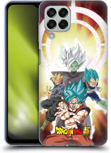 Vista 269 de Head Case Designs Funda de gel con licencia oficial de Dragon Ball Super Group Future Trunks Arc Characters [protección de grado militar] compatible
