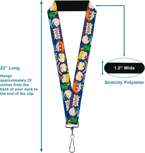 Vista 3 de Lanyard Rugrats Group Pose2 Reptar