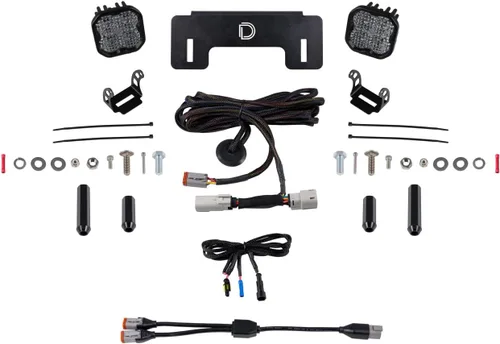Vista 9 de Diode Dynamics Kit de luces de marcha atrás de la serie Stage compatible con Ford Bronco 2021-2025, SSC1 Pro