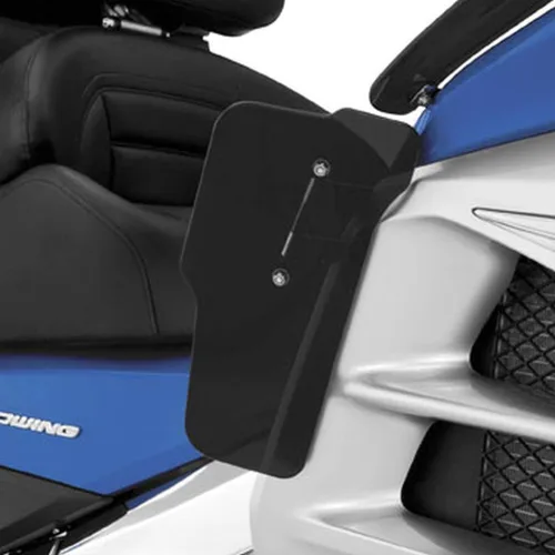 Vista 3 de Show Chrome Accessories Deflector de viento inferior de humo 52-865L