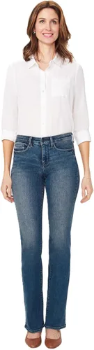 Vista 24 de NYDJ Barbara - Pantalones de mezclilla para mujer Negro