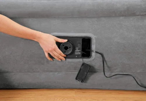 Vista 8 de Intex Comfort Plush - Cama de aire elevada Dura-Beam con bomba eléctrica incorporada