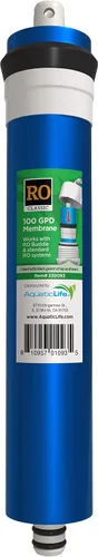 Vista 6 de AQUATICLIFE 50 GPD Cartucho de repuesto de filtro de membrana para sistemas de filtración de agua de desionización de ósmosis inversa