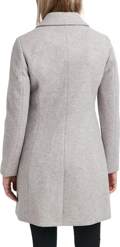 Vista 3 de Laundry by Shelli Segal Women's Faux Wool Coat with Notch Collar