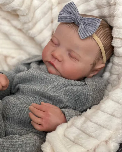 Vista 9 de FOCKOF Muñecas de Bebé Realistas Reborn - Muñecas de Bebé de la Vida Real de 18 Pulgadas Niña Muñeca de Bebé Realista con Accesorios para 3+ Años