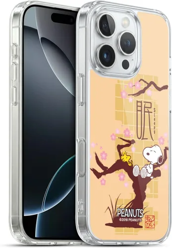 Vista 515 de Carcasa de gel para iPhone 7 Plus/iPhone 8 Plus, diseño de Snoopy Oriental de Peanuts, Badges