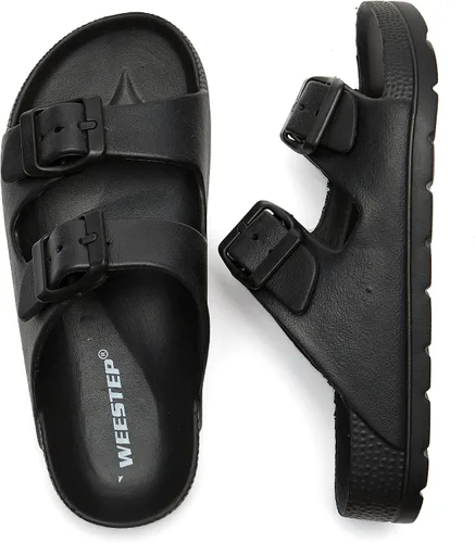 Vista 3 de Weestep Sandalias ligeras de EVA con doble correa ajustable para niños y niñas