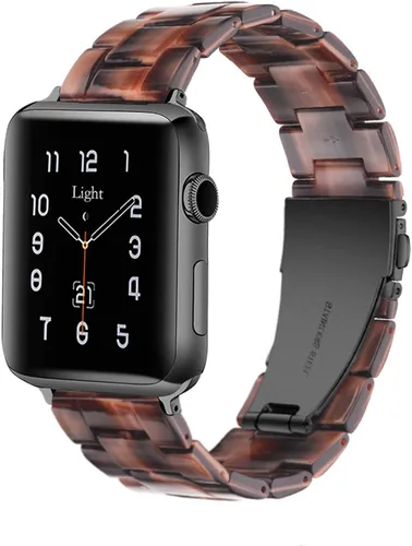 Vista 43 de Bandas para Apple Watch Light House - Correas de resina ligera de moda para iWatch para mujeres y hombres 38mm/40mm/41mm/42mm (Series 11 10)