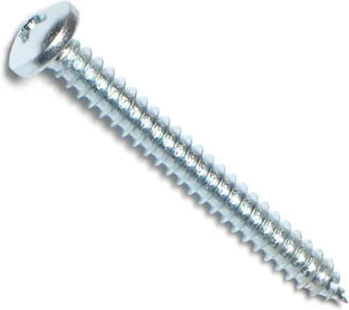 Vista 21 de Hard-to-Find Fastener 014973297435 - Tornillos de hoja metálica con cabeza Phillips Pan, 4 x 1, 100