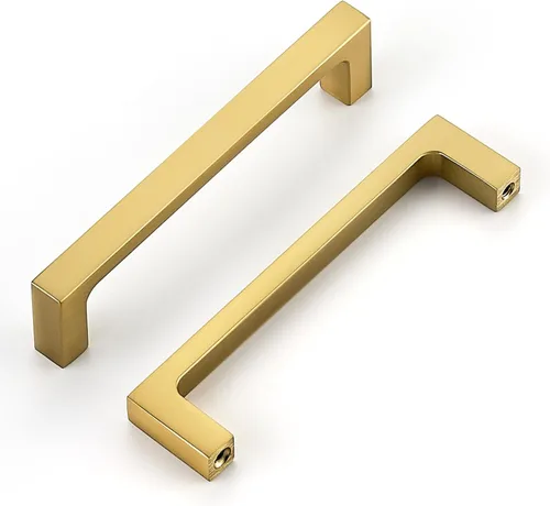 Vista 46 de Ravinte Antique Brass Kitchen Cabinet Solid Handles,3 Inch,5 Pack
