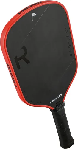 Vista 7 de HEAD Radical Tour EX - Pala de pickleball cruda, color negro/naranja, 4 1/8 / 8.1 onzas