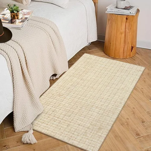 Vista 19 de Zacoo Alfombra de área – 9 x 12 pies gris a cuadros para sala de estar, moderna, lavable, antideslizante, resistente a las manchas, alfombra de casa