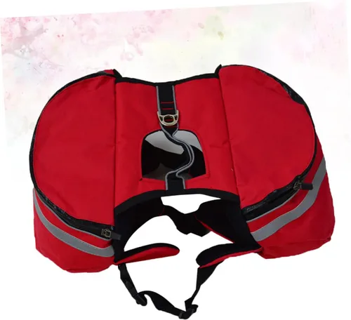 Vista 8 de ABOOFAN Mochila deportiva para mascotas, perros y cachorros, mochila Oxford para acampar, mochila transpirable para senderismo, viajes, actividades