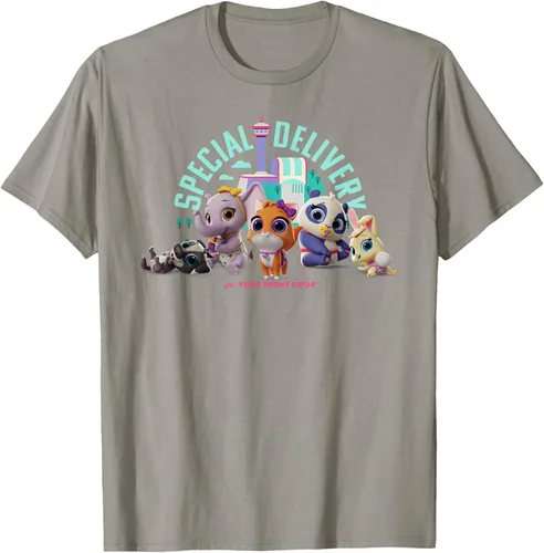 Vista 33 de Disney Camiseta de entrega especial Junior T.O.T.S, Negro, S
