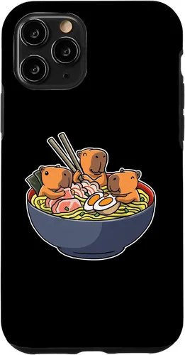 Vista 29 de Capybara Eating Ramen Funda para iPhone 17