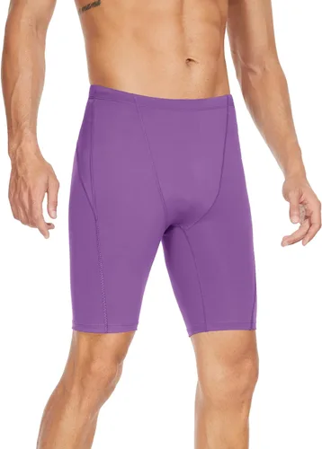 Vista 49 de Traje de baño deportivo competitivo para hombre, traje de entrenamiento de resistencia de carreras, pantalones cortos de natación de secado rápido