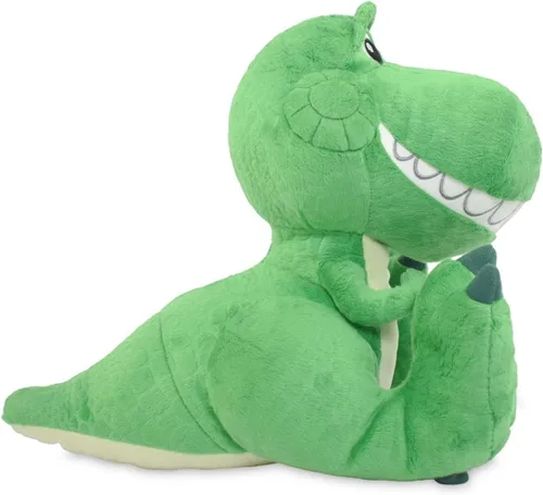 Vista 2 de Disney Pixar Rex - Peluche de pies grandes – Toy Story – 12 pulgadas