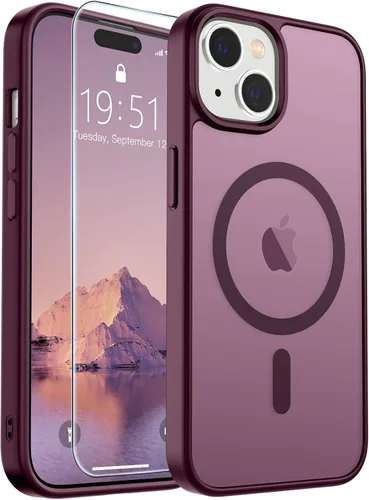 Vista 99 de SUPFINE Funda magnética para iPhone SE 2022 (3ª)/2020 (2ª), iPhone 8 (compatible con MagSafe) (protección contra caídas de grado militar), funda