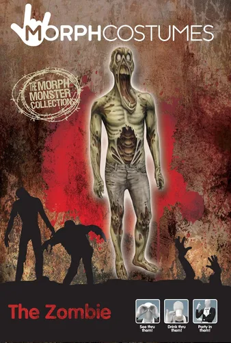 Vista 4 de Morphsuits mens Monster the Zombie Skinsuit