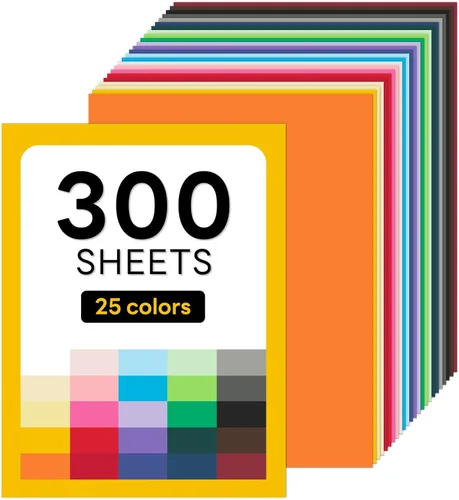 Vista 11 de Papel de construcción de Halloween pesado negro de 110 libras, 100 hojas de papel de cartulina negra gruesa para invitaciones, menús, álbumes