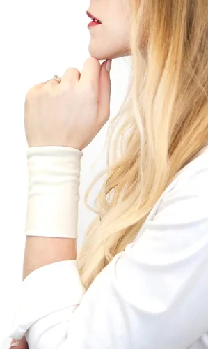 Vista 16 de Pulsera de tela elástica de algodón olvidado