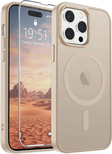 Vista 76 de SUPFINE Funda magnética para iPhone SE 2022 (3ª)/2020 (2ª), iPhone 8 (compatible con MagSafe) (protección contra caídas de grado militar), funda