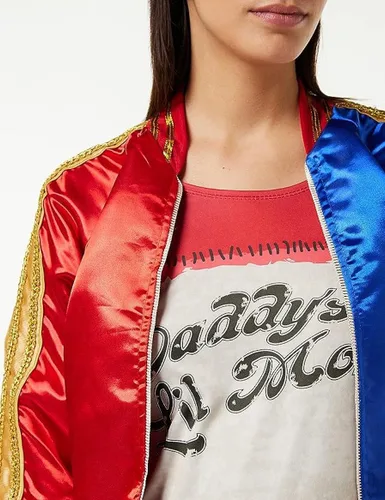 Vista 5 de Disfraz Harley Quinn de Suicide Squad para mujer, marca Rubie's