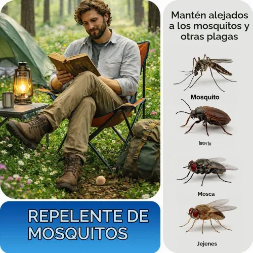 Vista 2 de Repelente de mosquitos para patio al aire libre, bolas repelentes