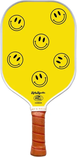 Vista 16 de Pala de pickleball con licencia oficial, raqueta aprobada por la Asociación de Pickleball de Estados Unidos, núcleo de panal ligero, exterior