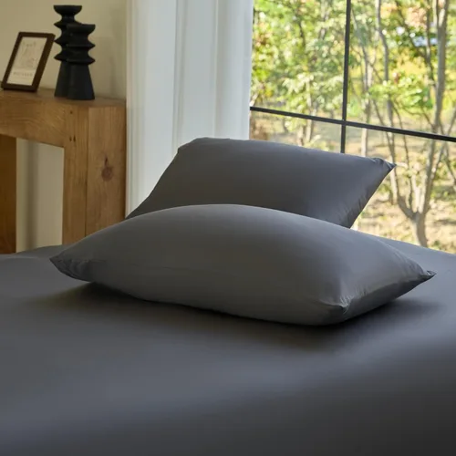 Vista 10 de Juego de fundas de almohada DOZ, 100% viscosa derivada del bambú, cultivada orgánicamente, extremadamente suave, sedosa, transpirable, refrescante