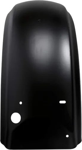Vista 4 de Guardabarros trasero de mezclilla negro para Harley Touring Road Glide FLTRK FLHTK FLHT 2009-2023