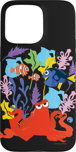 Vista 28 de Funda para iPhone 16 Disney PIXAR Finding Dory Nemo, Marlin y Hank