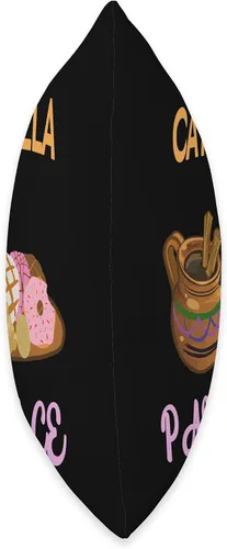 Vista 2 de Funny Cafecito Mexican Concha Cafe de Olla and Pan Dulce Cafecito Mexican Concha - Almohada de 16 x 16 pulgadas, multicolor