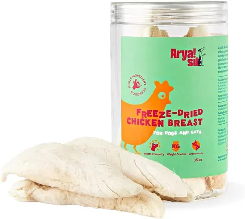 Vista 10 de Arya Sit! - Golosinas para perros liofilizadas de un solo ingrediente (pescado capelán)